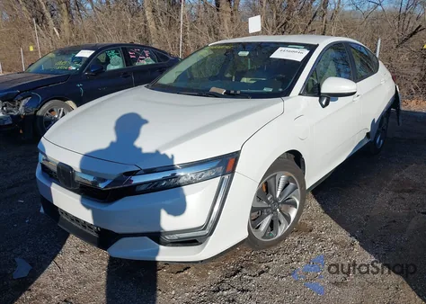 2018 Honda Clarity Plug-In Hybrid Touring z USA, uszkodzony, nr VIN JHMZC5F38JC004549